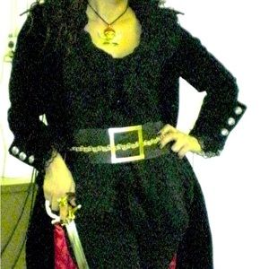 Woman’s vintage pirate Halloween jacket/ costume